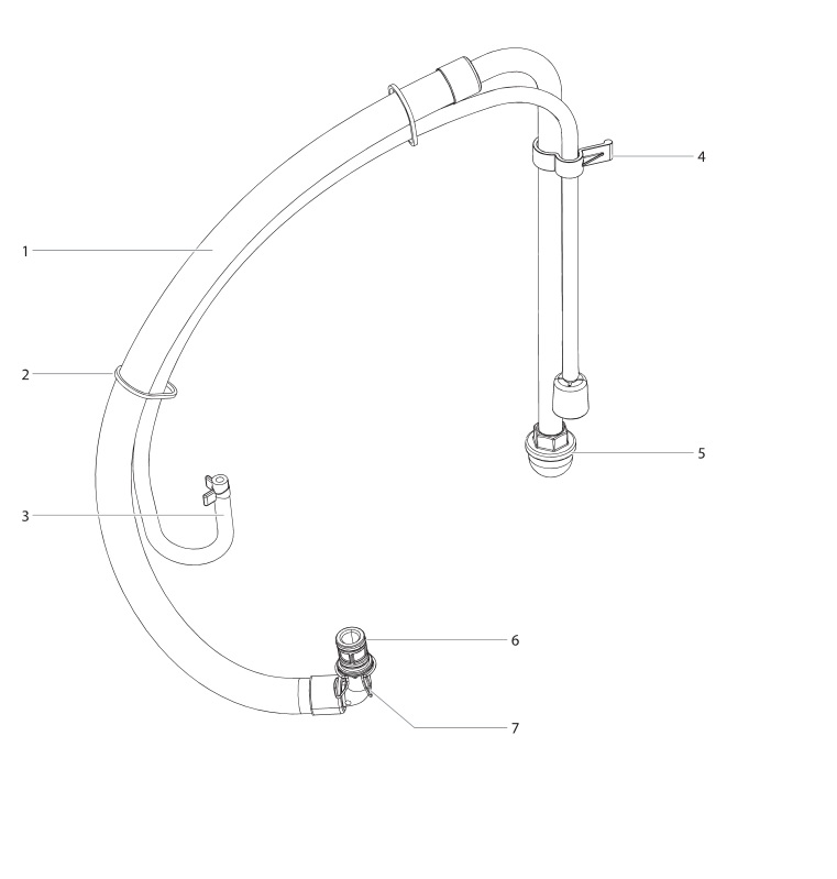 Impact X 440 Suction Set Assembly Parts